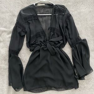 Charm-be Black Mini Dress